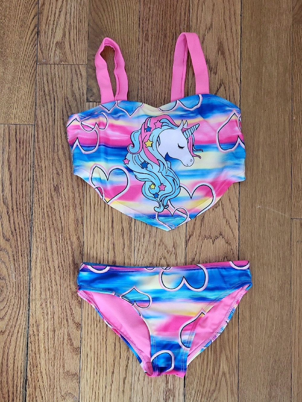 ☀️Little Girls Unicorn Bikini